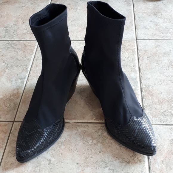 ASOS Raglan Western sock boots - Picture 5 of 6